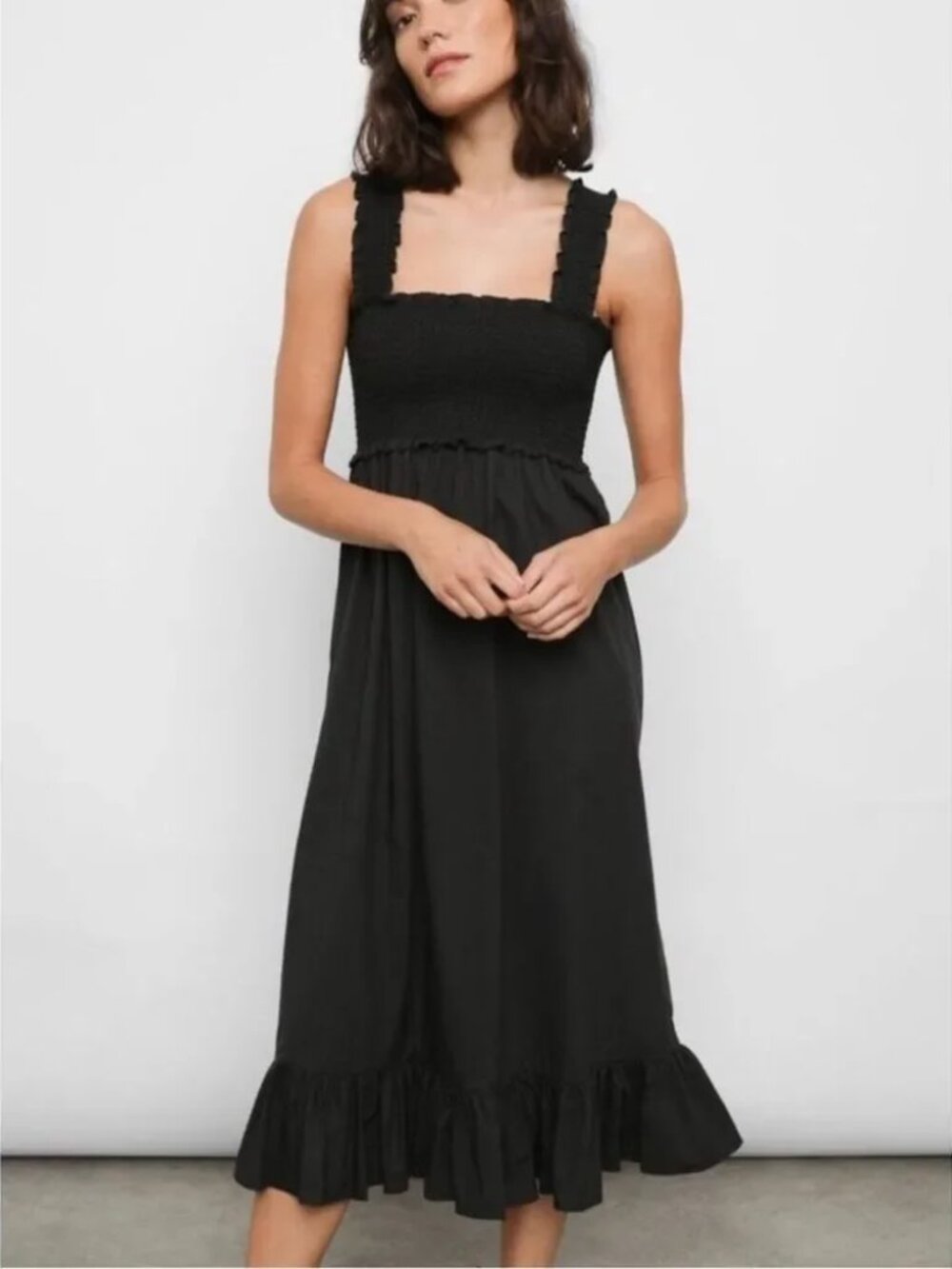 Rails Rumi Smocked Strap Dress NWOT
